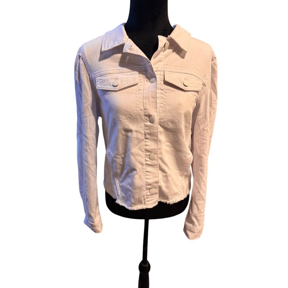 Wit & Wisdom White Jean Jacket